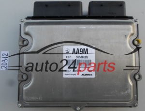 KOMPUTER STEROWNIK SILNIKA OPEL ASTRA IV ACDelco 55586526 AA9M, DELPHI 55579719 - 