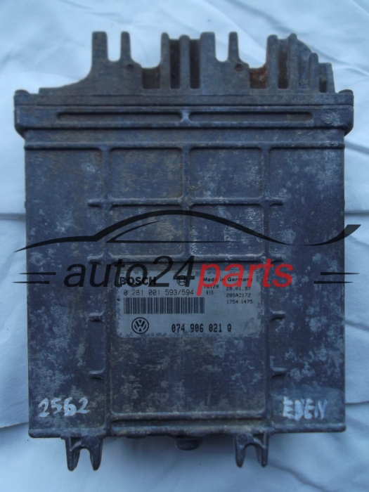 KOMPUTER STEROWNIK SILNIKA VW VOLKSWAGEN LT 2.5 SDI 074906021Q, 074 906 021 Q, 0 281 001 593/594, 0281001593, 0281001594, 28SA2172 