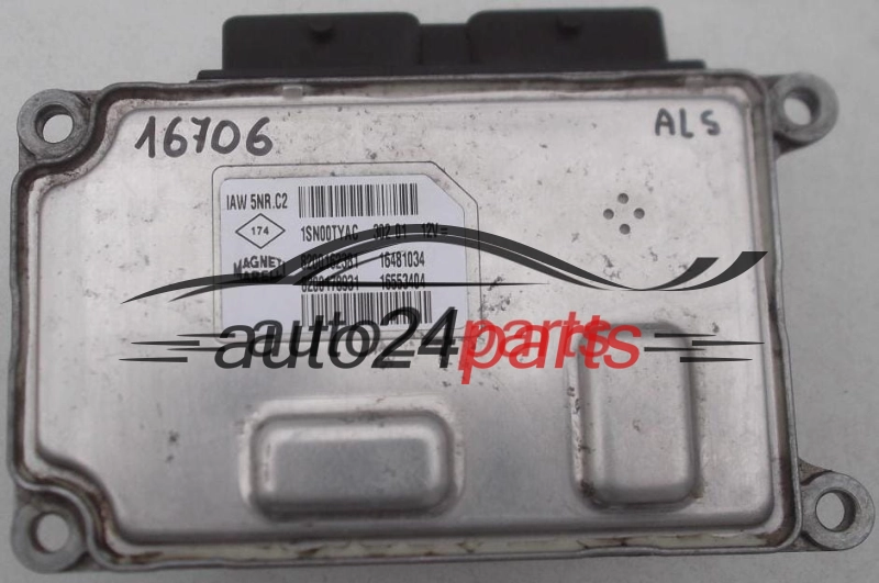 Μονάδα Ελέγχου Κινητήρα RENAULT CLIO 1.2 MAGNETI MARELLI IAW 5NR.C2