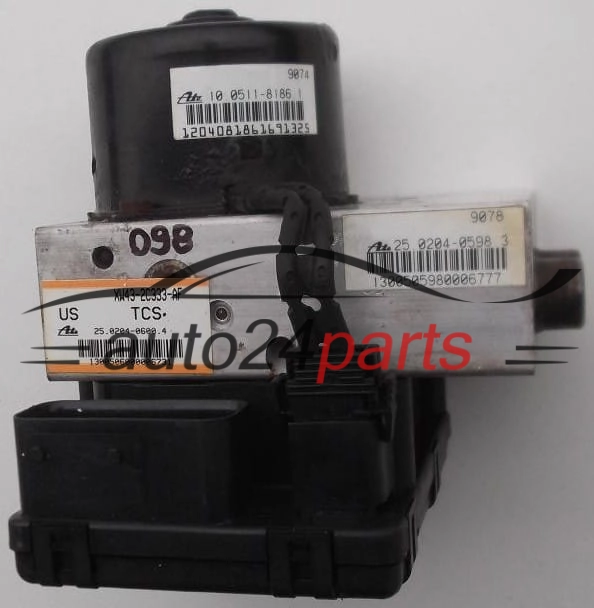 ABS POMPA I STEROWNIK FORD JAGUAR S-TYPE ATE 10.0511-8186.1, 10051181861, XW43-2C333-AF, XW432C333AF, ATE 25.0204-0600.4, 25020406004, 25.0204-0598.3, 25020405983, XW43-2C219-AD, XW432C219AD, 25.0946-0177.3, 25094601773 