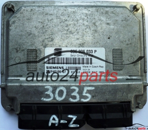 CENTRALINA DO MOTORE SEAT IBIZA CORDOBA 1.2 AZQ 03E 906 033 P, 03E906033P, SIEMENS 5WP40196, BENZIN SIMOS 3PE 4729