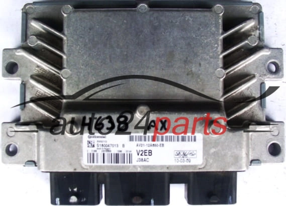 ECU CENTRALITA DE MOTOR FORD FIESTA 1.25 AV2112A650EB