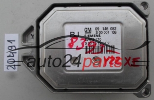KOMPUTER STEROWNIK SILNIKA OPEL OMEGA 2.2 Z22XE Y22XE SIEMENS 5WK9170, 5WK9 170, 09146052BJ, 09146052 BJ, 9146052, 09 146 052 - 20491