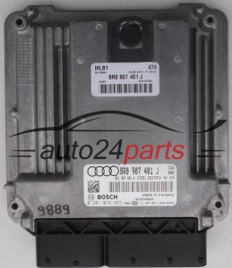 CENTRALINA DO MOTORE AUDI A4 A5 3.0 TDI BOSCH 0 281 016 453, 0281016453, 8R0 907 401 J, 8R0907401J, 8K1907401A
