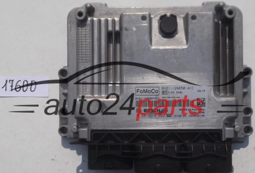 KOMPUTER STEROWNIK SILNIKA FORD FOCUS 1.6 TDCI BOSCH 0 281 018 993, 0281018993, BV21-12A650-ACC, BV2112A650ACC 
