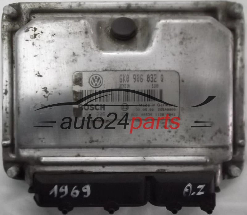 Calculateur Moteur Seat Ibiza Cordoba 1.4 AKK 6K0906032Q Bosch 0261206836 Essence S100 26SA0000