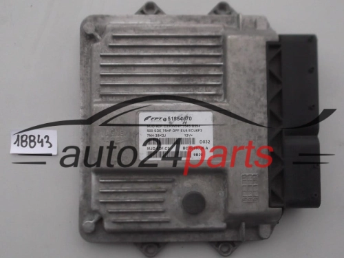 KOMPUTER STEROWNIK SILNIKA FIAT 500 1.3 MJTD 51854470, MJD 8DF.C2