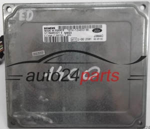 CALCULATEUR MOTEUR FORD KA 1.3 SIEMENS 1S5X-12A650-BD, 1S5X12A650BD, S118685001 E SIM24