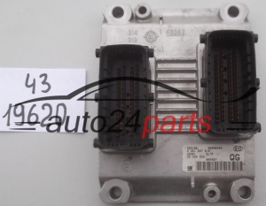 KOMPUTER STEROWNIK SILNIKA OPEL CORSA C 1.0 Z10XE BOSCH 0261207810, 0 261 207 810, QG 55350533 9164475 6237081 , 62 37 081 - 43, 19620