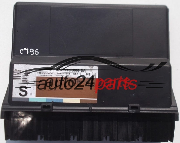 FORD MONDEO 3S7T-15K600-SA, 3S7T15K600SA, SIEMENS VDO 5WK4 8751B, 5WK48751B