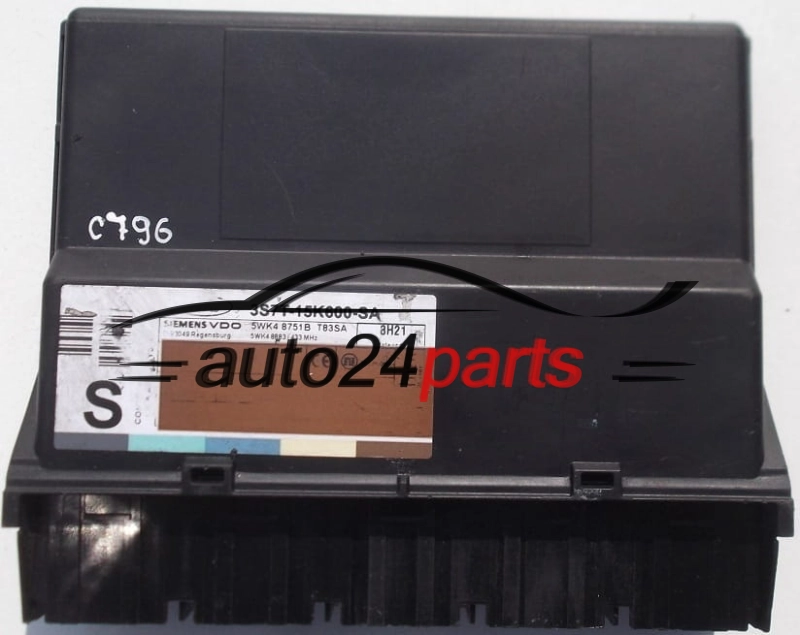FORD MONDEO 3S7T-15K600-SA, 3S7T15K600SA, SIEMENS VDO 5WK4 8751B, 5WK48751B