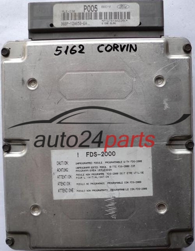 ECU ENGINE CONTROLLER FORD 96BP12A650EA, 96BP-12A650-EA POO5 MLE-230