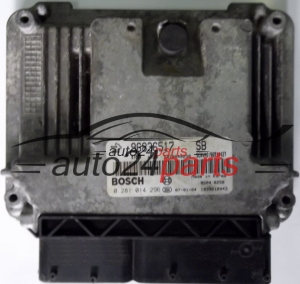 ECU CENTRALITA DE MOTOR  CHEVROLET CAPTIVA 2.0 CDTI BOSCH 0 281 014 296, 0281014296, 96836517 SB, 96836517SB, 96314427 