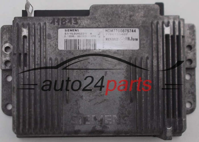 ΜΟΝΑΔΑ ΕΛΕΓΧΟΥ ΚΙΝΗΤΗΡΑ RENAULT SCENIC 1.4 S115300221 A, HOM7700875744