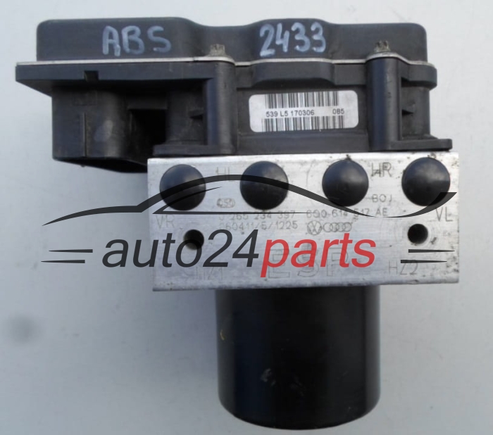 BOMBA HIDRAULICA Y CENTRALITA ABS VW VOLKSWAGEN SEAT SKODA BOSCH 0 265 234 397, 0265234397, 6Q0 614 517 AE, 6Q0614517AE, 0 265 950 518, 0265950518