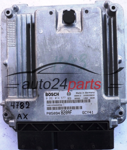 CALCULATEUR MOTEUR DODGE JOURNEY 2.0 CDRI BOSCH 0281014577, 0 281 014 577, P05094 820AF GCY41, P05094820AF, 1039S28832
