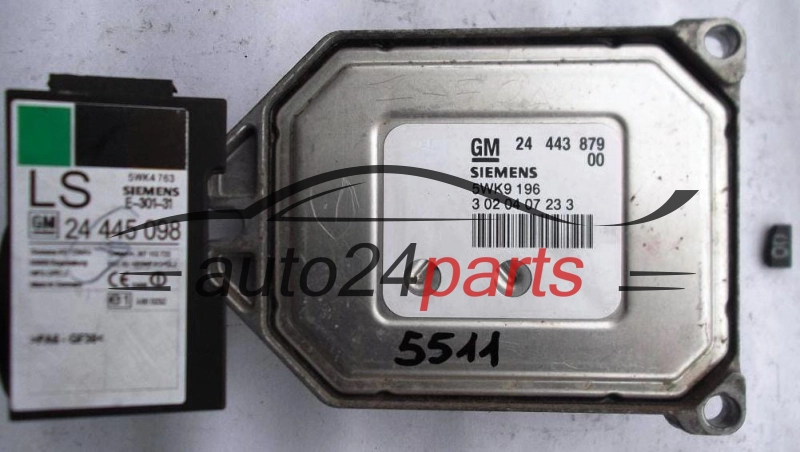 ECU ENGINE CONTROLLER OPEL CHEVROLET HOLDEN VAUXHALL ASTRA CORSA ZAFIRA 1.8 Z18XE 