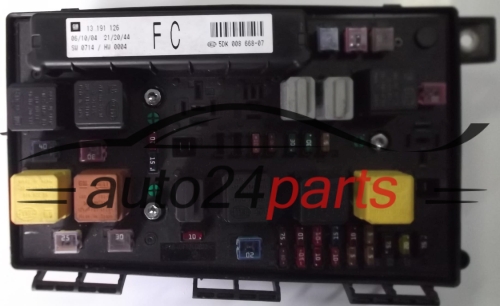  BOITE ELECTRIQUE A RELAIS ET FUSIBLE OPEL ASTRA ZAFIRA B 13191126 FC 