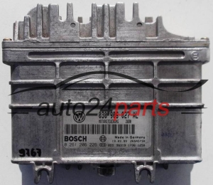 ΜΟΝΑΔΑ ΕΛΕΓΧΟΥ ΚΙΝΗΤΗΡΑ VW VOLKSWAGEN LUPO 1.0 030906027AL, 030 906 027 AL BOSCH 0261206226, 0 261 206 226 MOTORSTEUERUNG 2680 26SA5734