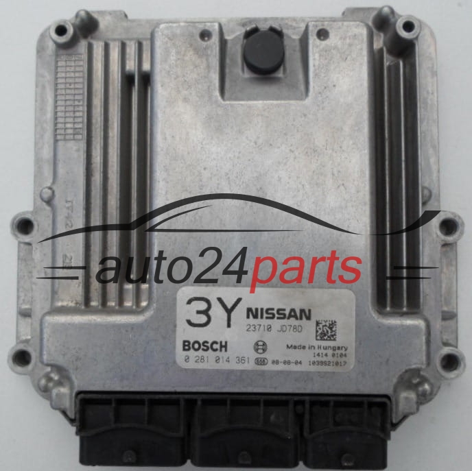 ECU CENTRALITA DE MOTOR  NISSAN QASHQAI 2.0 DCI BOSCH 0 281 014 361, 23710 JD78D