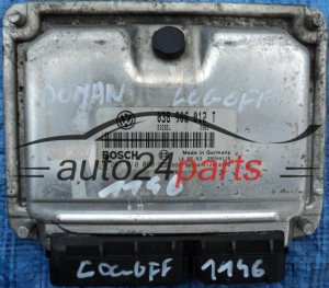 ECU CENTRALITA DE MOTOR SEAT LEON TOLEDO 1.9 TDI AHF 038906012T, BOSCH 0281010060, 28SA4116