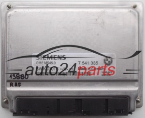 CALCULATEUR MOTEUR BMW E60 525i M54 SIEMENS 5WK93018, 7 541 335, 7541335