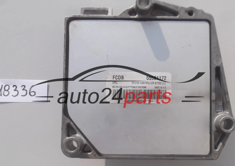 KOMPUTER STEROWNIK SILNIKA OPEL ASTRA ZAFIRA 1.6 Z16XEP Z16XE1 DELPHI DELCO 55561172 FCDB, 55561172FCDB, MT35E 2.3