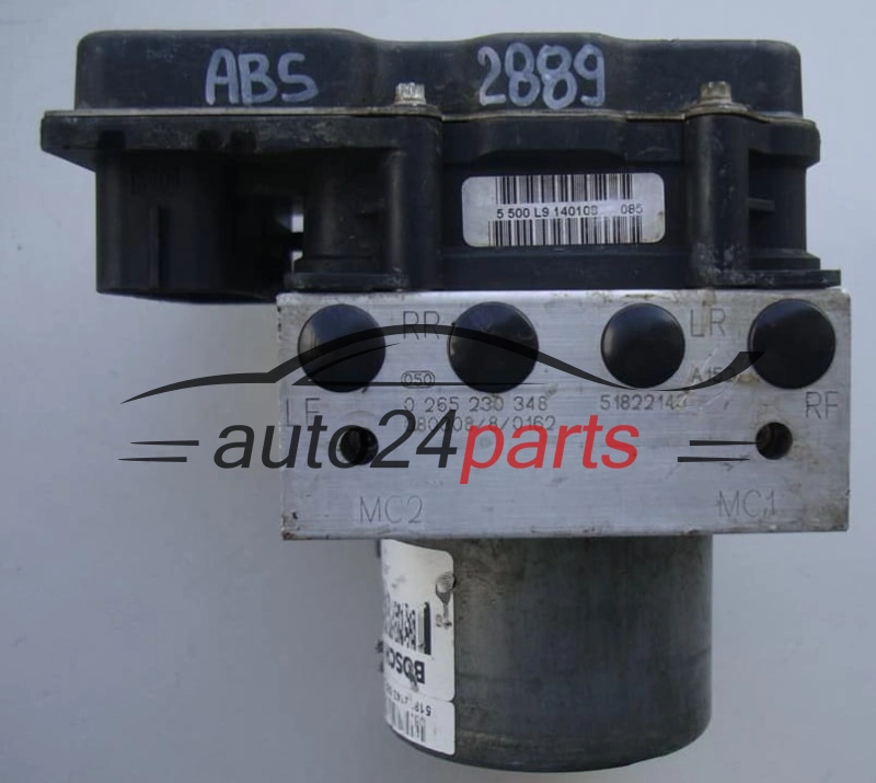 Αντλία αβς FIAT GRANDE PUNTO BOSCH 0 265 230 348, 0265230348, 0265951047