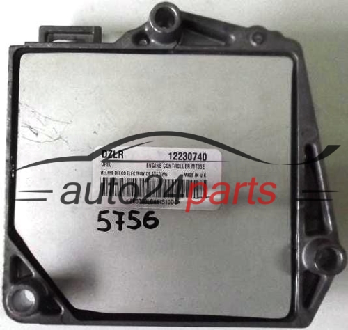 ECU ENGINE CONTROLLER OPEL CHEVROLET HOLDEN VAUXHALL ASTRA ZAFIRA 1.6 Z16XEP 12230740 DZLR 