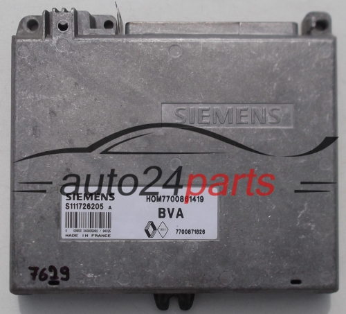 MOTORSTEUERGERÄT ECU STEUERGERÄT  RENAULT SIEMENS S111726205 A,  HOM 7700861419