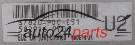 HONDA ACCORD 37820-PDC-E51, 37820PDCE51, 582916-9706, 5829169706