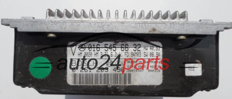 Μονάδα Ελέγχου Κινητήρα MERCEDES SL 3.2L BOSCH 0 261 203 496, 016 545 66 32