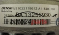 Alternador OPEL 1.3 CDTI DENSO MS102211-8612,  BA 13256930