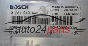 Μονάδα Ελέγχου Κινητήρα RENAULT MEGANE 1.9 DTI BOSCH 0 281 010 442, 8200141954, HOM 8200049306