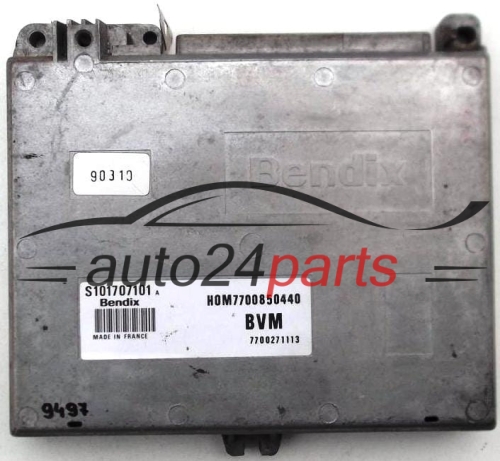 CENTRALINA DO MOTORE RENAULT, S101707101A, HOM7700850440, 7700850440
