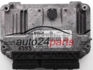 CENTRALITA DE MOTOR TOYOTA YARIS 1.0 BOSCH 0 261 208 932, 0261208932, 89661-0D270, 896610D270