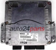 MOTORSTEUERGERÄT ECU STEUERGERÄT PEUGEOT 206 2.0 HDI BOSCH 0281011083 9648394480, 9640938680, EDC15C2 66, 28FM0397