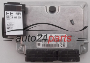 ECU CENTRALITA DE MOTOR OPEL VECTRA B 2.0 DTI BOSCH 0 281 001 873, GM 09 136 118