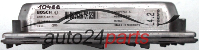 KOMPUTER STEROWNIK SILNIKA VOLVO S60 S80 V70 2.4 TD BOSCH 0281010319, 0 281 010 319, 08677708 A, L4.2