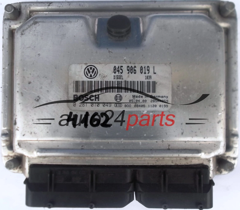 ECU CENTRALITA DE MOTOR VW VOLKSWAGEN LUPO 1.4 TDI 045906019L, 045 906 019 L BOSCH 0281010049, 0 281 010 049