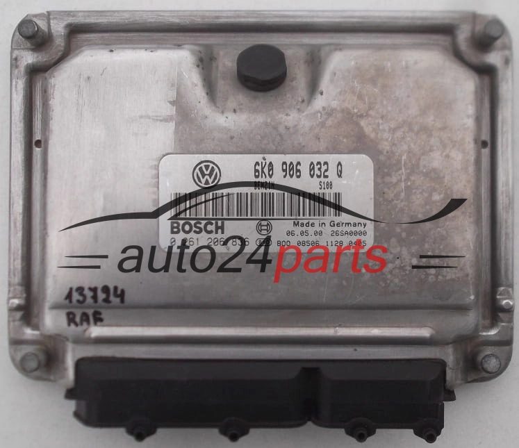 Calculateur Moteur Seat Ibiza Cordoba 1.4 AKK 6K0906032Q Bosch 0261206836 Essence S100 26SA0000