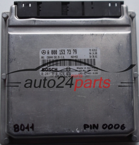 MERCEDES SPRINTER 2.2 220 CDI BOSCH 0281010970, 0 281 010 970, A0001537379, 0001537379, A 000 153 73 79, CR2.35