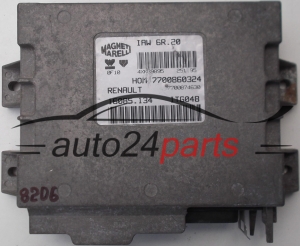 Μονάδα Ελέγχου Κινητήρα RENAULT TWINGO 1.2, MAGNETI MARELLI IAW 6R.20, IAW6R20, 7700860324, 7700874630, 16085.134, 16085134
