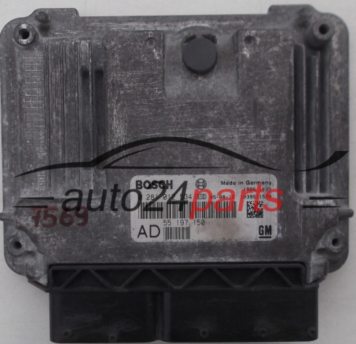KOMPUTER STEROWNIK SILNIKA OPEL VECTRA SIGNUM BOSCH 0 281 012 534, 0281012534, 55 197 150, 55197150, 1039S11520 -  7569