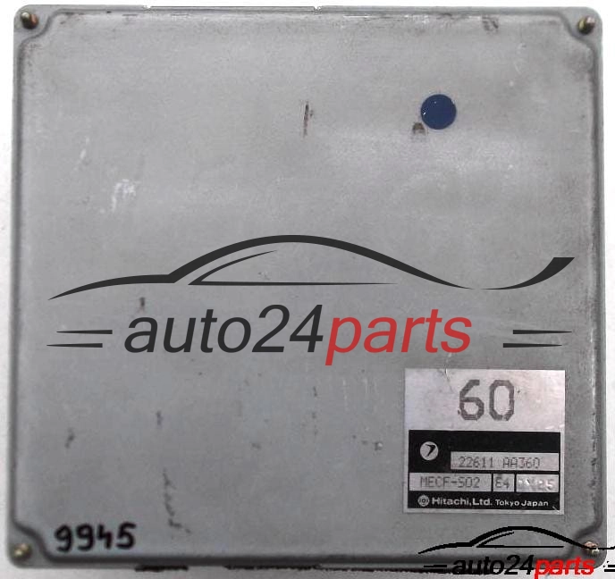 MOTORSTEUERGERÄT ECU STEUERGERAT SUBARU LEGACY 1.8 16V, 22611 AA360, 22611AA360, MECFS02