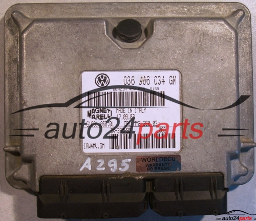 ΜΟΝΑΔΑ ΕΛΕΓΧΟΥ ΚΙΝΗΤΗΡΑ SEAT IBIZA 1.4 16V GRZ 036906034GM, IAW4MVGM