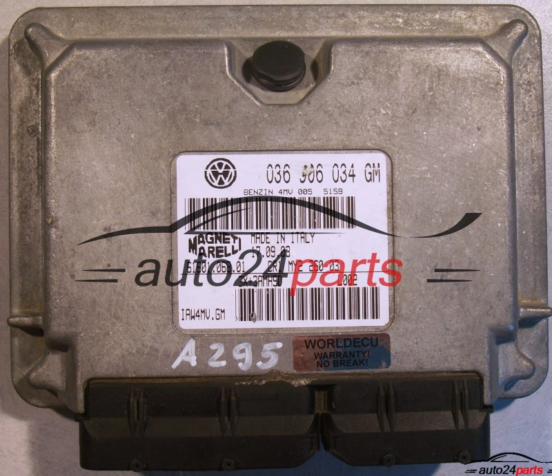 ΜΟΝΑΔΑ ΕΛΕΓΧΟΥ ΚΙΝΗΤΗΡΑ SEAT IBIZA 1.4 16V GRZ 036906034GM, IAW4MVGM