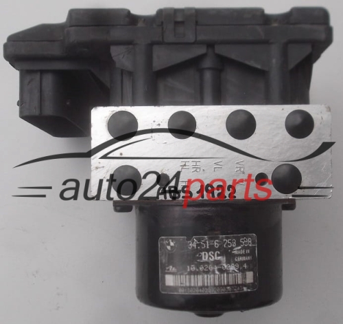 ABS HYDRAULIK-AGGREGAT MIT STEUERGERAET BMW Z3 E46 34.51-6 753 598, 34516753598, ATE 10.0204-0299.4