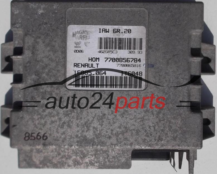 Μονάδα Ελέγχου Κινητήρα RENAULT TWINGO 1.2 MAGNETI MARELLI IAW 6R.20, IAW6R20, 7700856784, 7700865816, 16085.064, 16085064