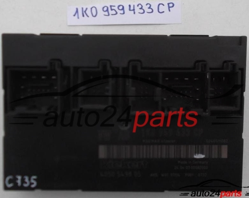 COMFORT CONTROL MODULE VW SEAT SKODA 1K0 959 433 CP, 1K0959433CP, 4050 5498 05, 4050549805